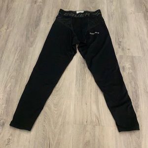 Bauer Compression fit youth pants size LG